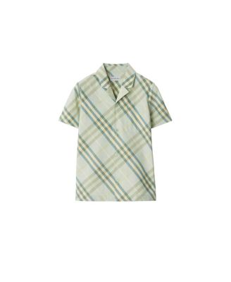 Burberry Boys' Check Cotton Shirt - Baby, Little Kid, Big Kid