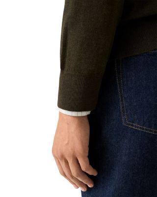 Merino Quarter Zip Knit Sweater