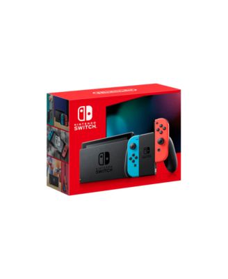 Switch Neon Bundle with Accessories and Mario Kart 8 Deluxe Game