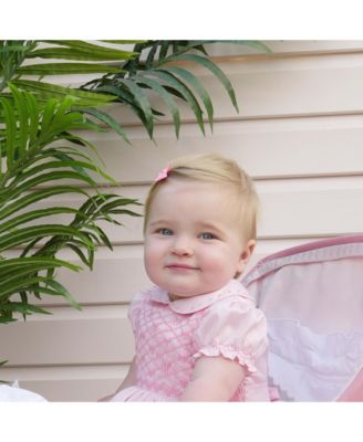  Girls' Bow Smocked Dress and Bloomers - Baby