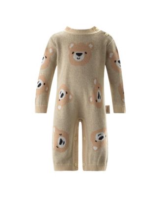 Boys' Teddy Knit Playsuit - Baby