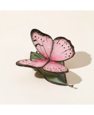  Stained Glass Butterflies with a Message