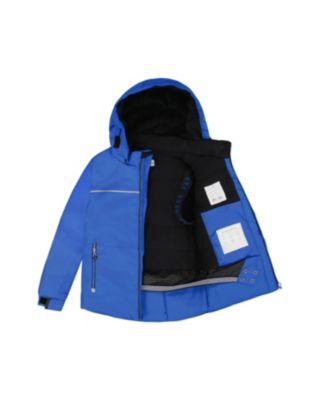 Boys' Two-Piece Play Snowsuit with Contrast Jacket - Little Kid