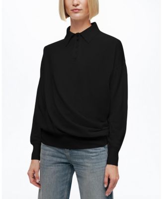  Relaxed Polo Knit Sweater