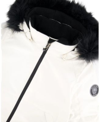  Girls' Two-Piece Play Snowsuit with Printed Pants - Little Kid