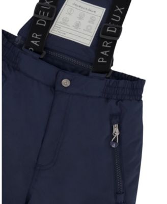  Boys' Two-Piece Play Snowsuit with Printed Colorblocked Jacket - Little Kid