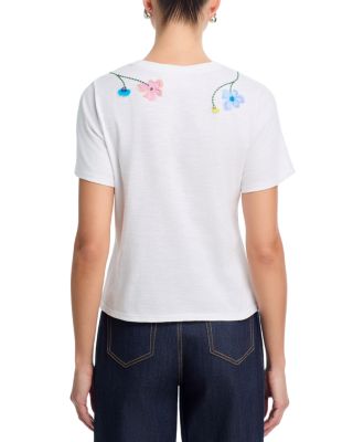 Floral Vine Shrunken Tee