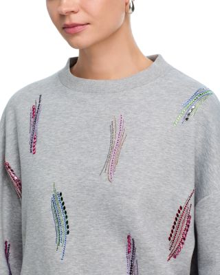 Pailette Whirl Sweatshirt