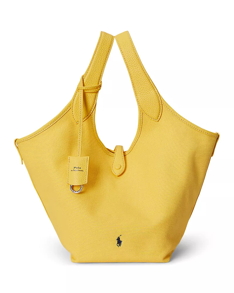 Polo Ralph Lauren Polo Play Medium Leather Shoulder Bag