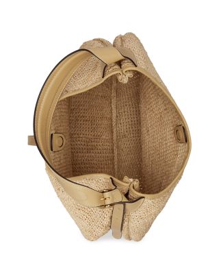 Polo ID Raffia Shoulder Bag