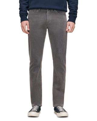 Russell Slim Straight Jeans in Weathered Grey