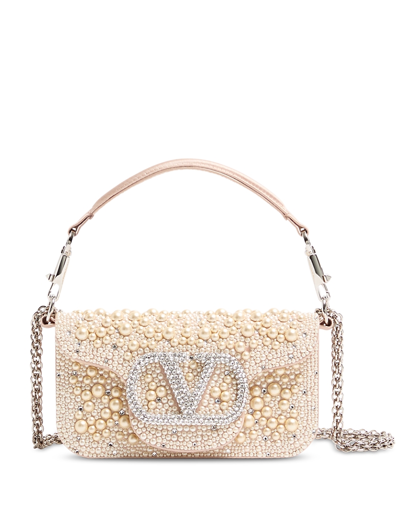 Valentino Garavani Small Imitation Pearl Shoulder Bag