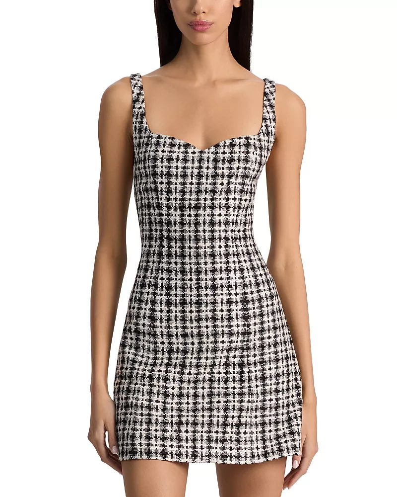 Alice and Olivia Eve Sweetheart Mini Dress