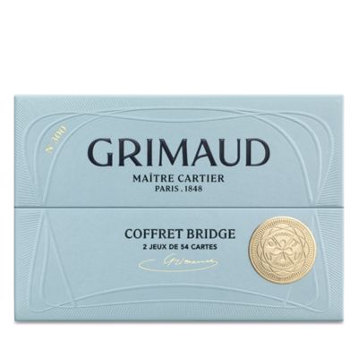 Dolphin Blue & Coral Red Playing Cards, Set of 2