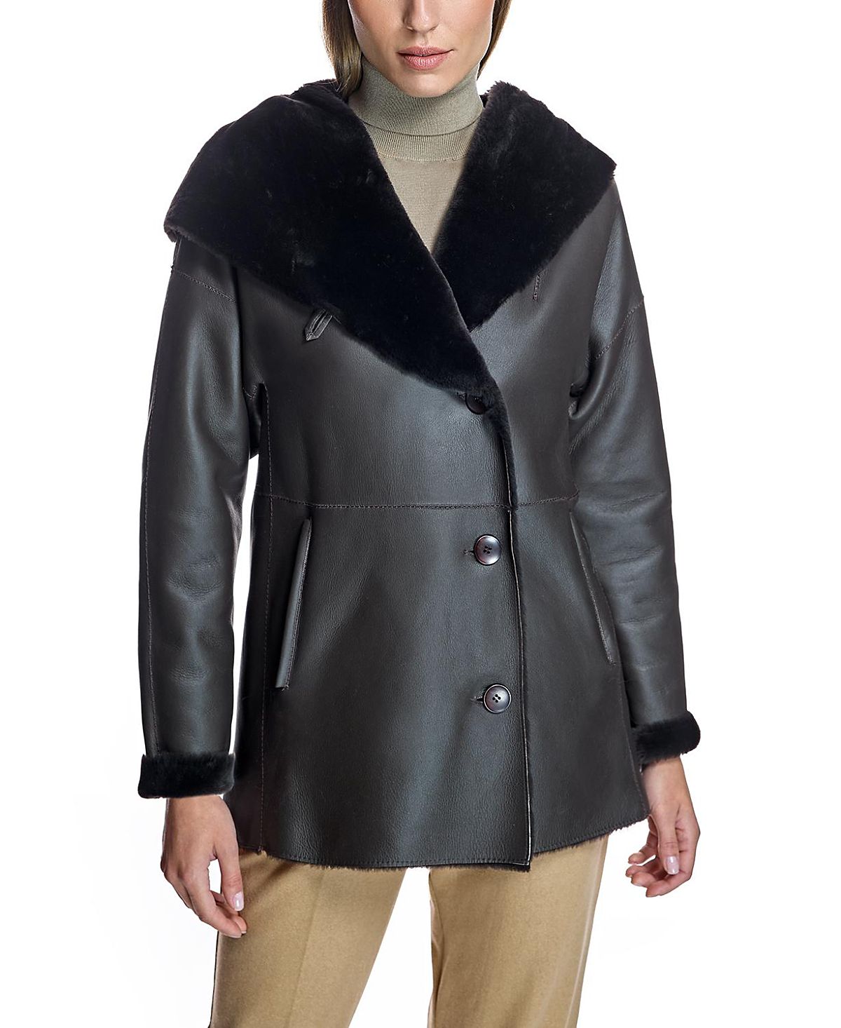 Maximilian Reversible Nappa Shearling
