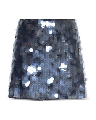 Sequinned Mini Skirt