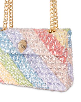 Kensington Large Rainbow Sequin Bead Convertible Crossbody