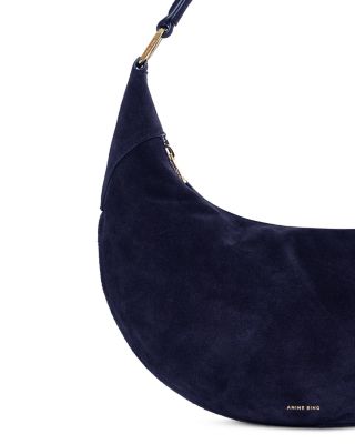 Kate Suede Hobo Bag
