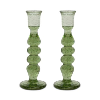 Provence 7" Candlestick, Set of 2
