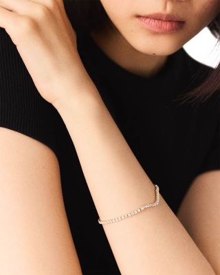 Cascade Crystal Diamante Flex Bracelet