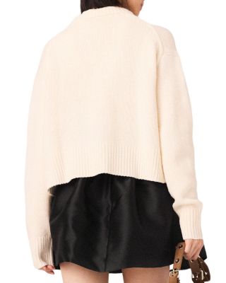 Wool & Cashmere Boxy Sweater