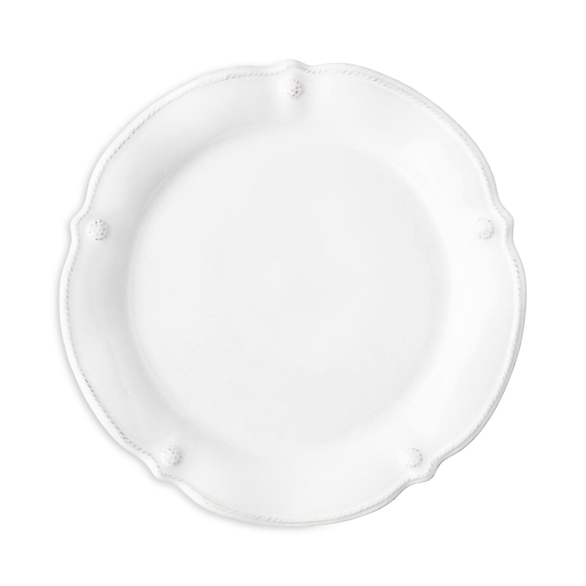 Juliska Berry & Thread Whitewash Flared Dinner Plate