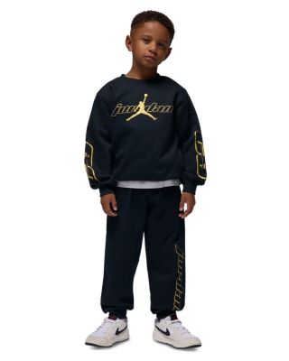 Boys' Mountainside Fleece Crewneck Top & Pants Set - Little Kid