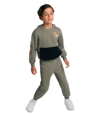 Boys' Fleece Pullover Hoodie & Jogger Pants Set - Little Kid