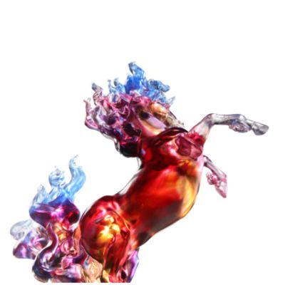 A Glorious Occasion Limited Edition Crystal Glass Sculpture