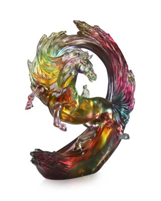 The Peak of Greatness Limited Edition Crystal Glass Sculpture