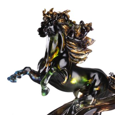 Excelsior Limited Edition Crystal Glass Sculpture