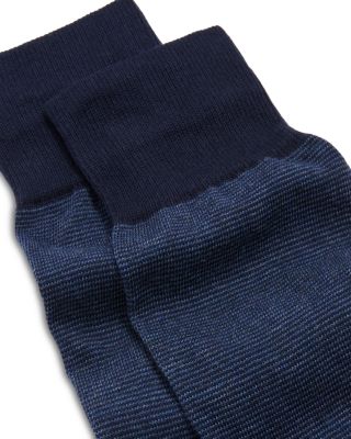  Combed Cotton Blend Crew Socks - Exclusive