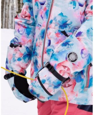 Girls' Winter Mittens Flower Teknik - Little Kid, Big Kid