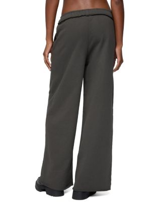  Wrenn Studded Wide Leg Sweatpants