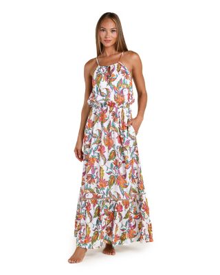  Wild Vines Maxi Dress Cover Up