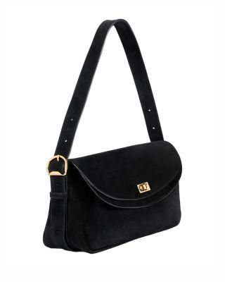 Le Mambo Suede Shoulder Bag