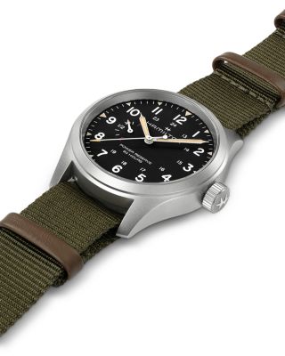 Khaki Field Power Reserve Mechanical Watch, 40mm