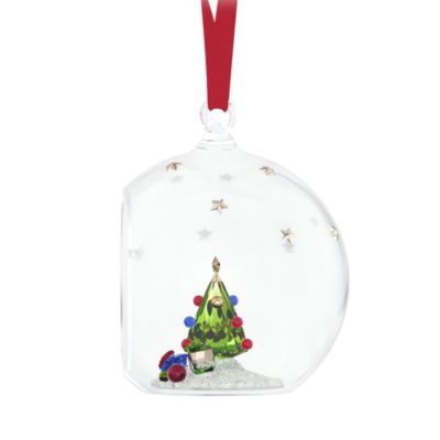 Holiday Cheers Tree and Gifts Ball Ornament