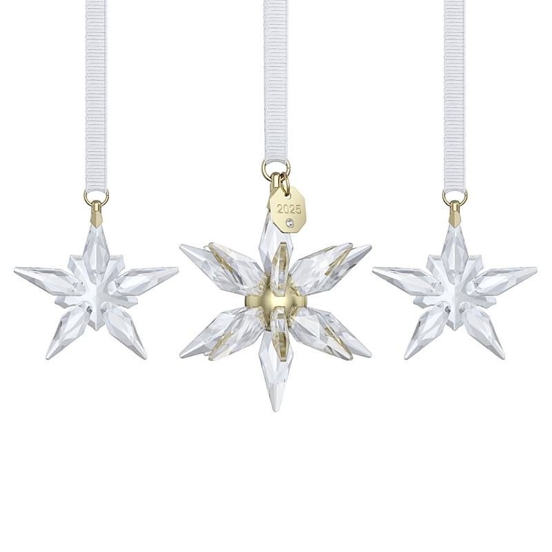 Swarovski Annual Edition 2025 Star Ornament, Set of 3