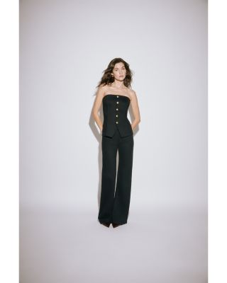 Ronan Strapless Denim Top