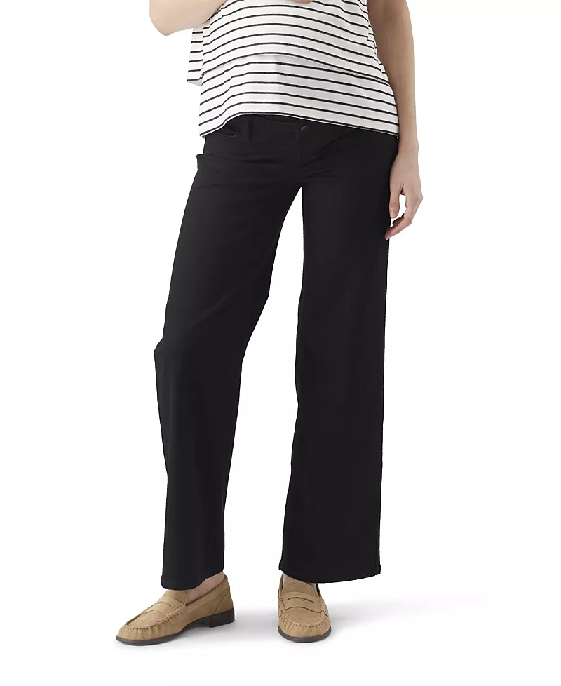 Ripe Maternity Miller Over Bump Jean in Black