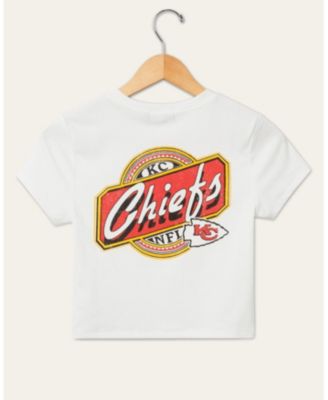 Women's NFL Kansas City Chiefs Cheers Baby Tee