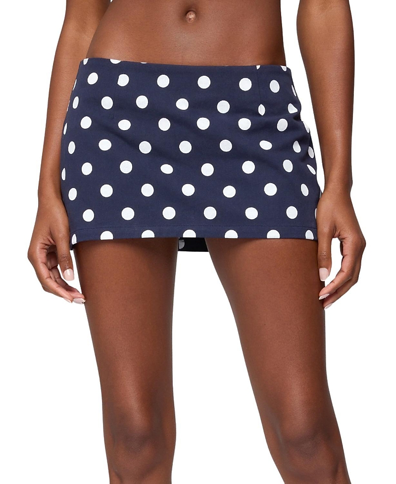 Edikted Noreen Polka Dot Mini Skort
