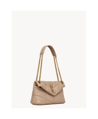 Puffer Small Convertible Shoulder Bag in Nappa Leather