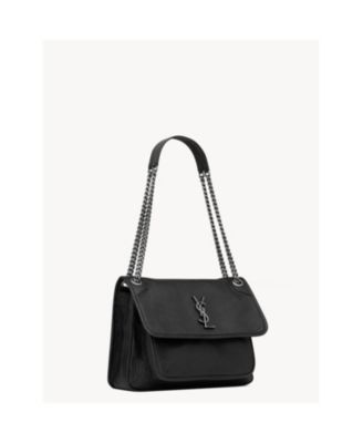 Niki Medium Shoulder Bag in Grained Lambskin