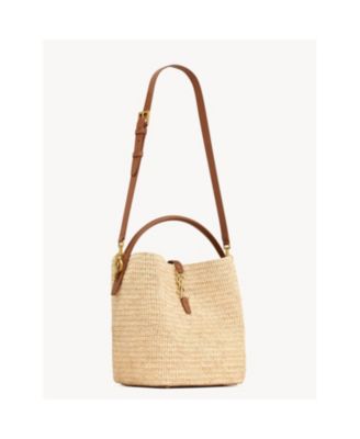 Le 37 Bucket Bag in Raffia