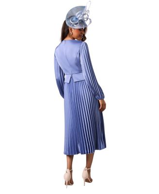 Petite Pleat Skirt Midi Dress