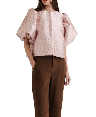 Cleo Pouf Balloon Sleeve Blouse