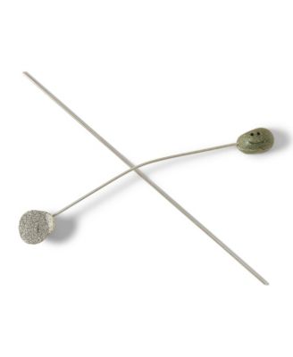  Comedy + Tragedy Kinetic Balance Sculpture by Sea Stones