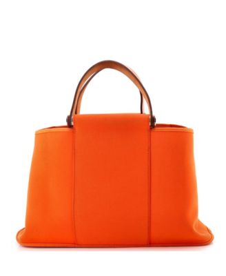 39 Cabag Elan Toile and Leather